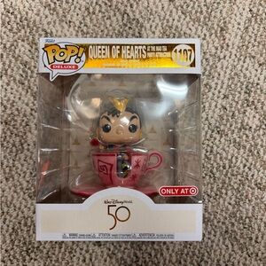 Funko Pop! Deluxe Queen of Hearts in Red and Black